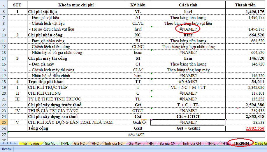 Hướng dẫn xử lý lỗi Name khi xuất Excel