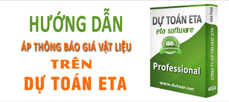 Hướng dẫn lắp thông báo giá vật liệu xây dựng các địa phương